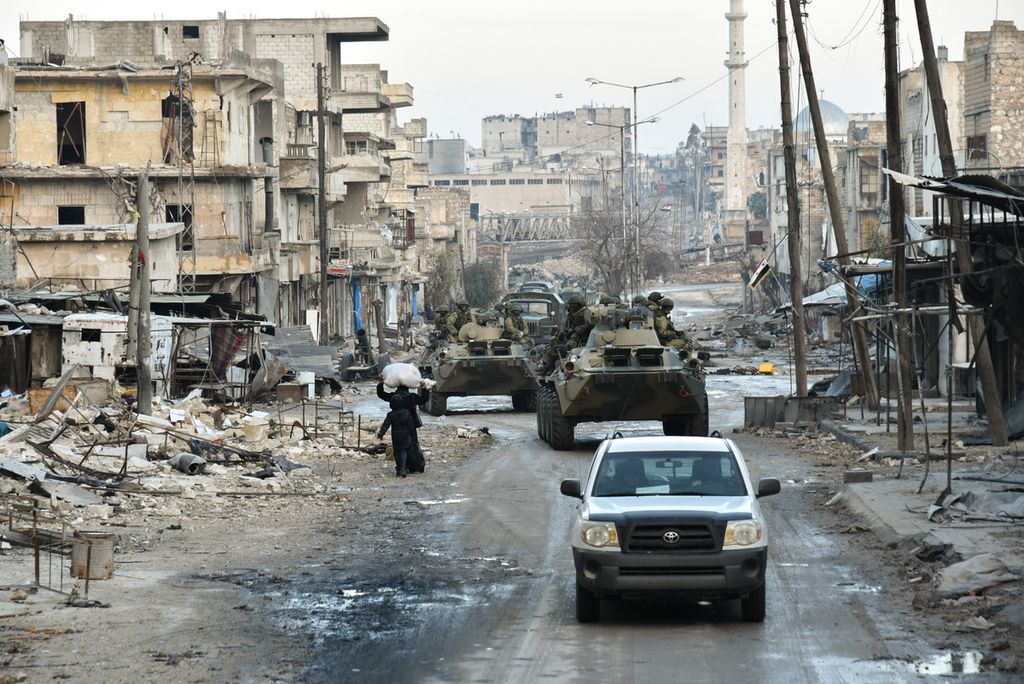 International Mine Action Centre in Aleppo, Syria